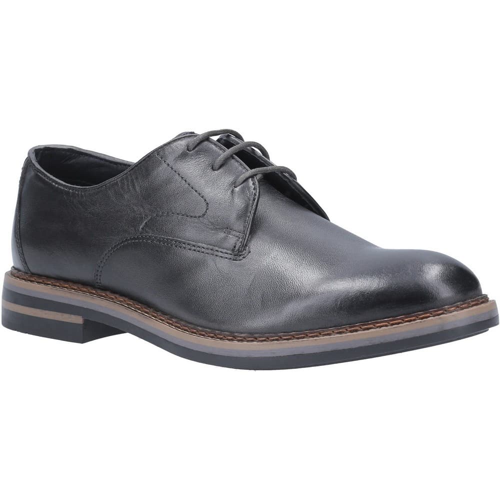 Base London Mens Wayne Burnished Leather Lace Up Shoe
