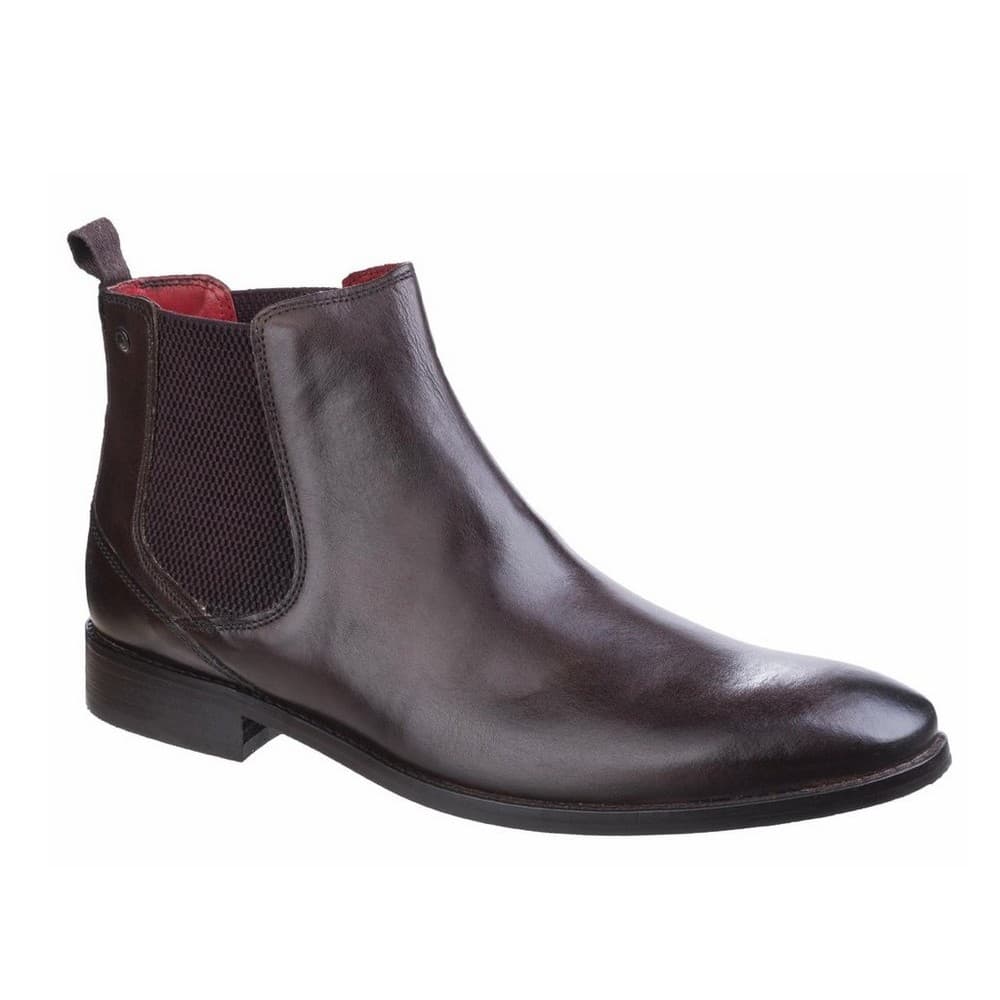 Base London Mens Waxy Cheshire Leather Chelsea Boot