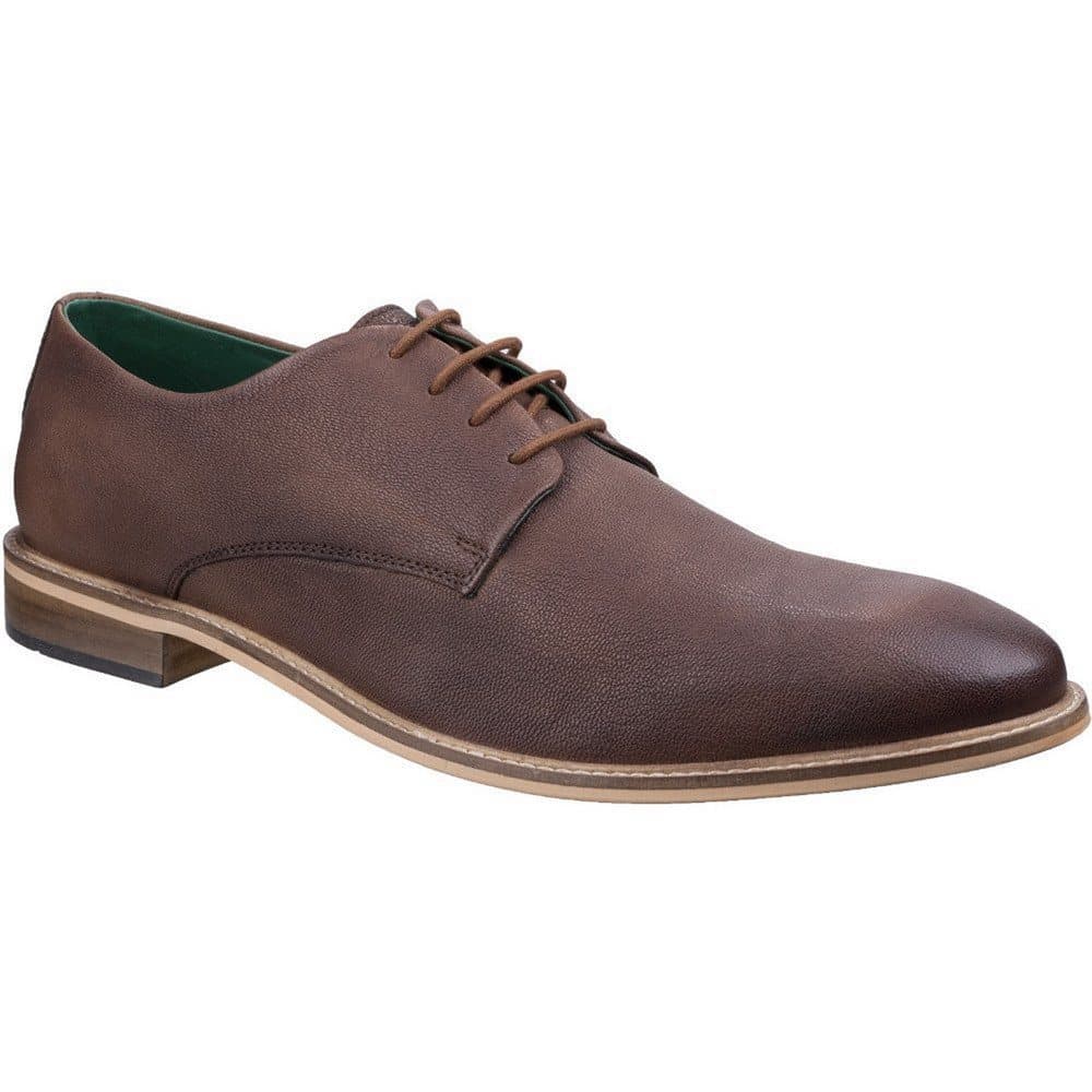 Lambretta Mens Scotts Brogue King Lace Up Leather Shoes