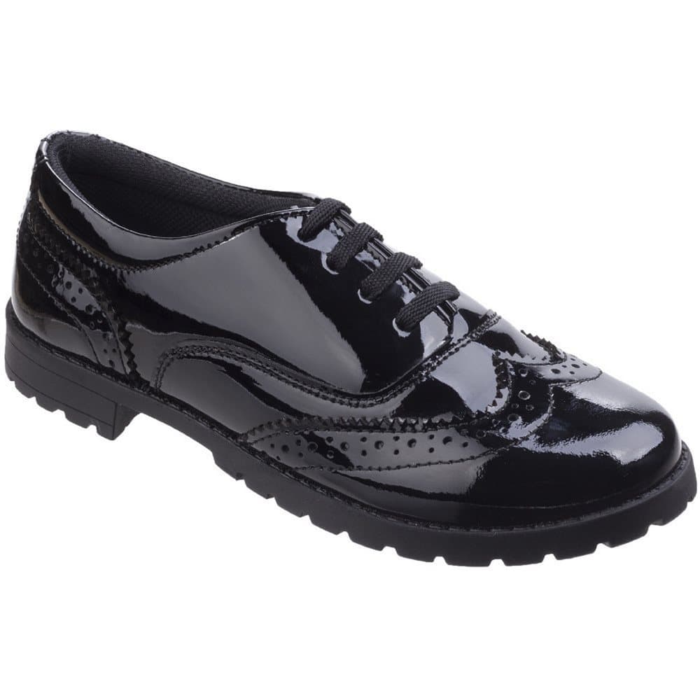 Hush Puppies Childrens/Girls Eadie Jnr Leather Brogue Shoes