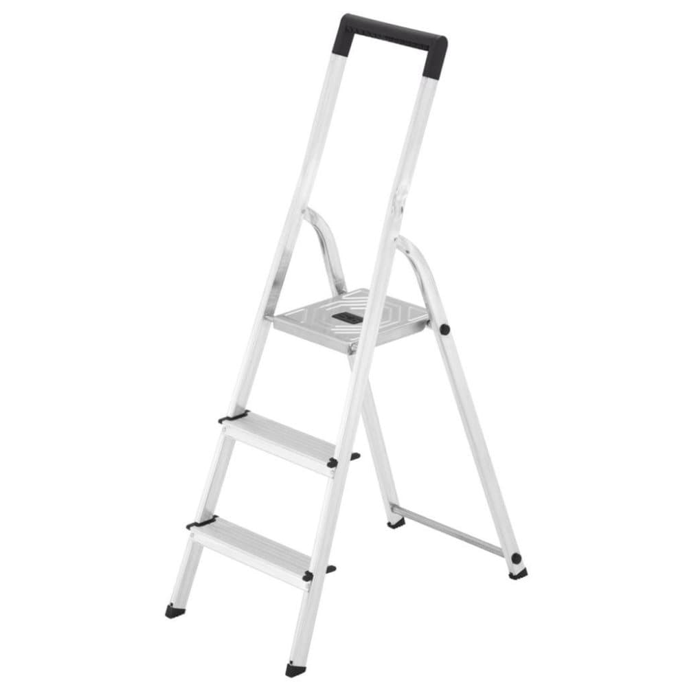 Hailo Gardintrapp L40 3 trinn 125 cm aluminium 8140-307
