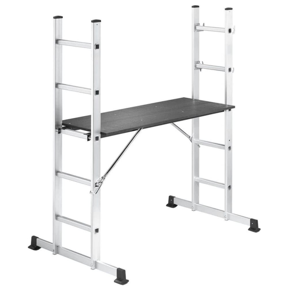 Hailo stige/ stillas sett ProfiStep 86 cm aluminium 1055-001