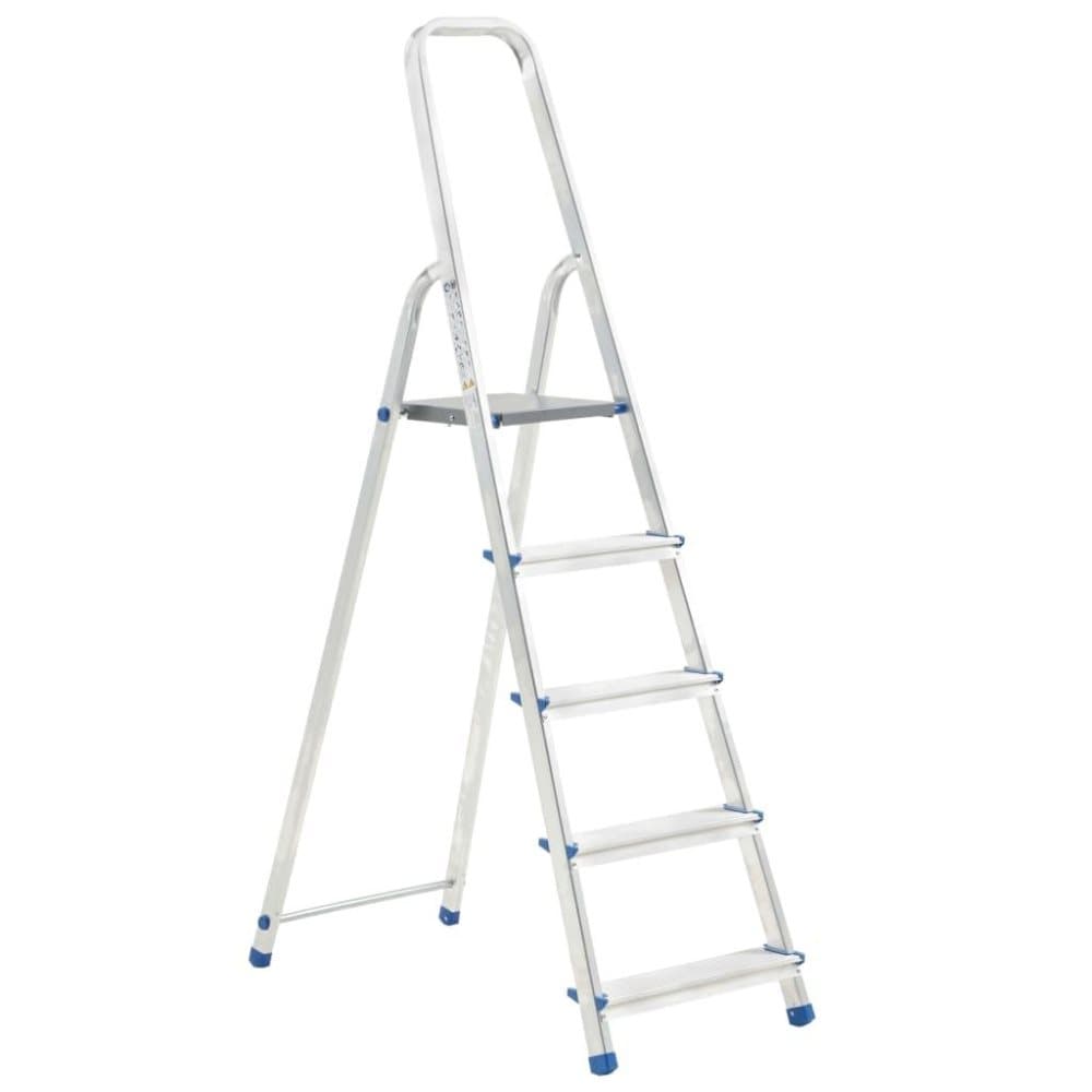vidaXL trappestige 5 trin 150 kg aluminium