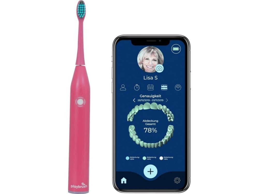 Dantu šepetelis Play Brush Playbrush Toothbrush Smart One For adults, Rechargeable, Sonic technology, Teeth brushing modes 3, Number of brush heads i