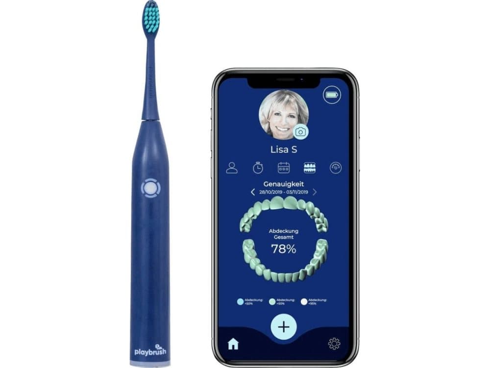 Dantu šepetelis Play Brush Playbrush Toothbrush Smart One For adults, Rechargeable, Sonic technology, Teeth brushing modes 3, Number of brush heads i