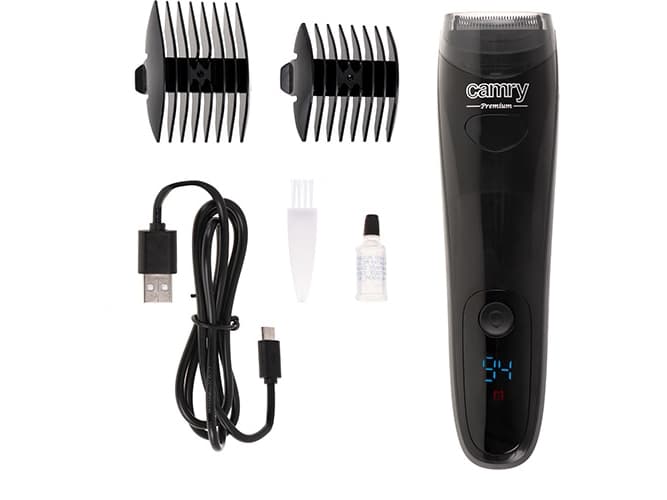 Camry CR 2833, Svart, 3 mm, 1,2 cm, LCD, AC/Batteri, 60 min