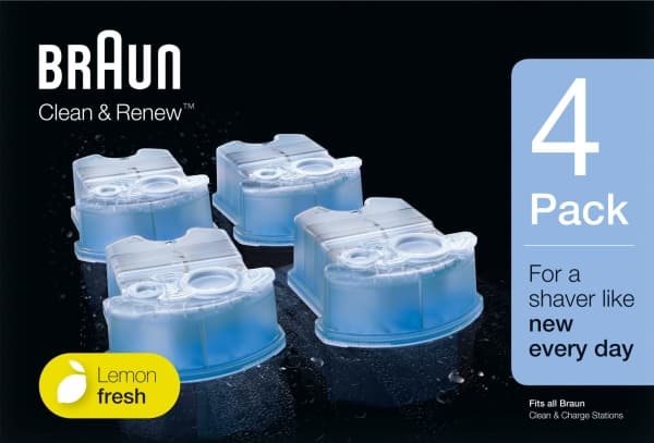 Braun Refills 4 Pack Clean and Renew CCR4 3+1