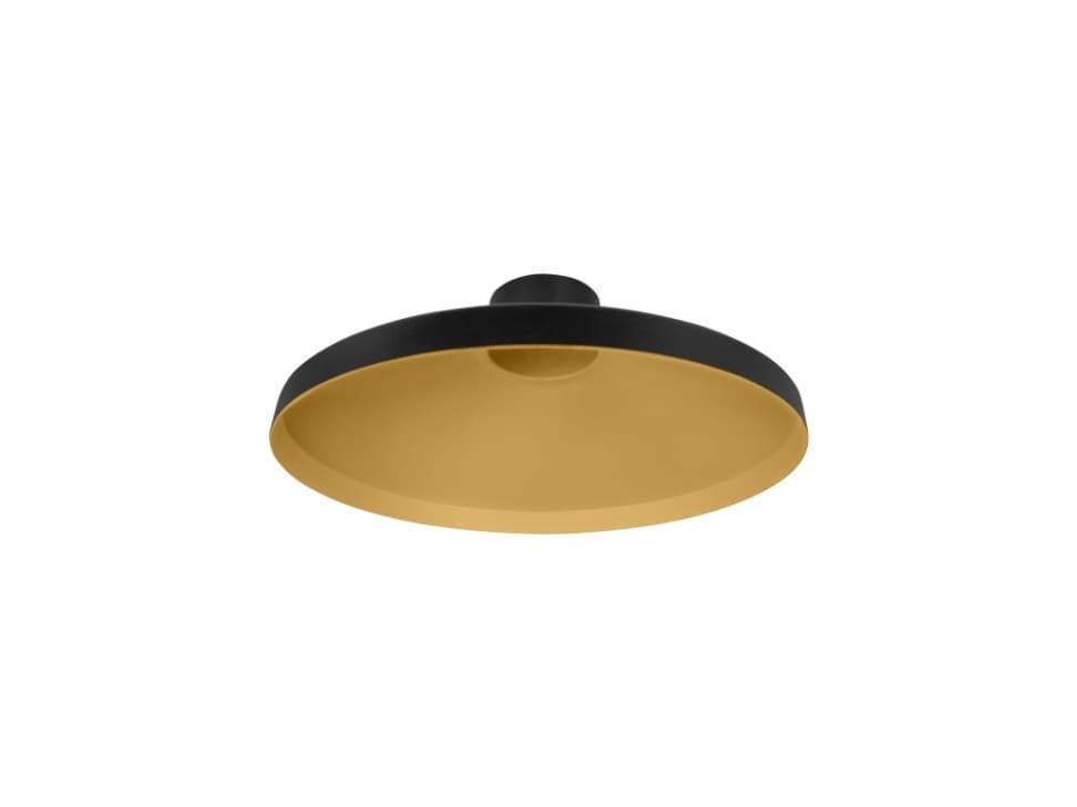 LEDVANCE Vintage 1906 Luminaire shades L 4058075274617 1 parluce Oro, Nero, Soveværelse, Stue, Indendørs, Sort, Guld, Rund, Monoton, IP20