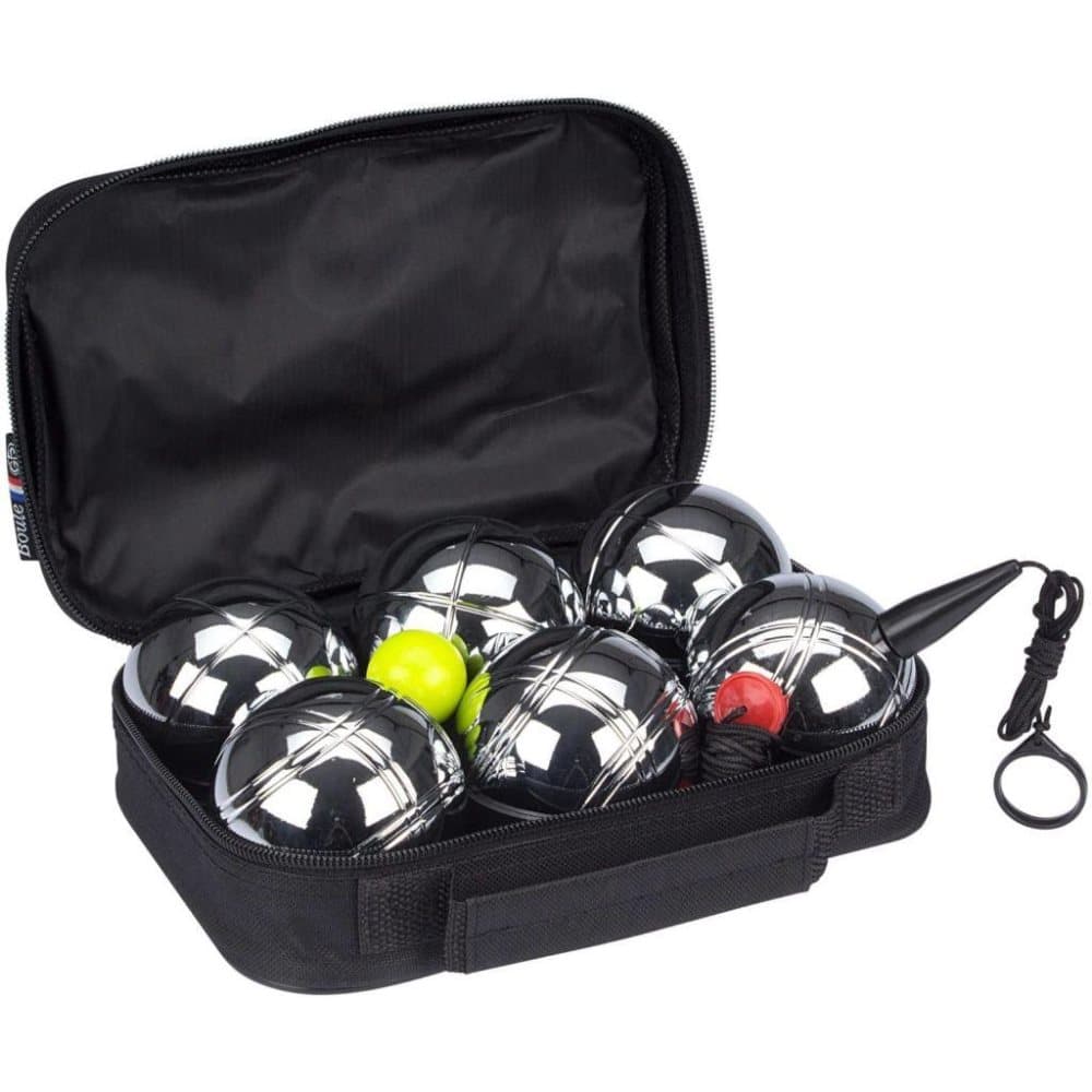 Get & Go Get & Go Boulespel set V 6 kulor silver 52JU-CHR-Uni