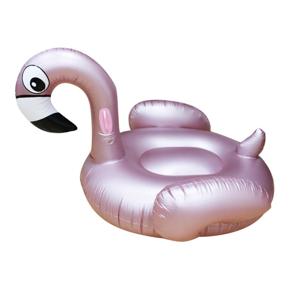 Bademadras Flamingo Lyserød