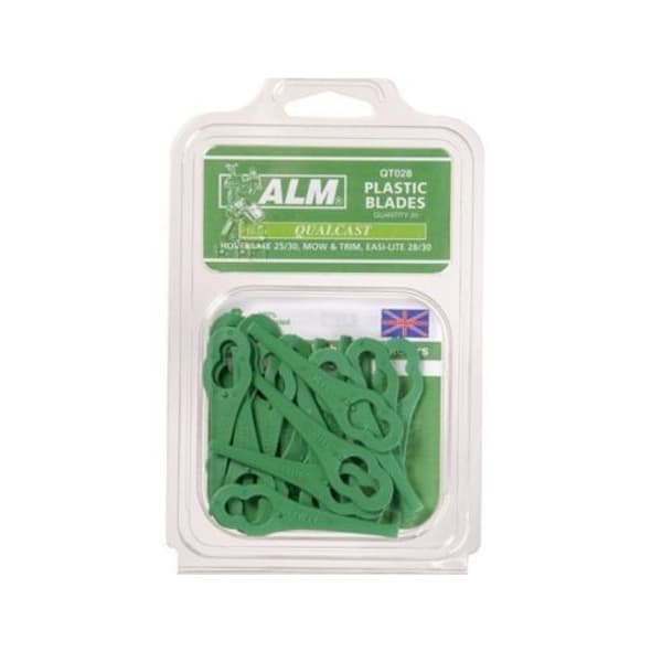 ALM Udskiftningsblade til plæneklippere (pakke med 20) Green One Size