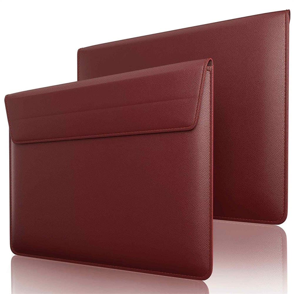 Macbook læder taske 15 tommer (Brown)