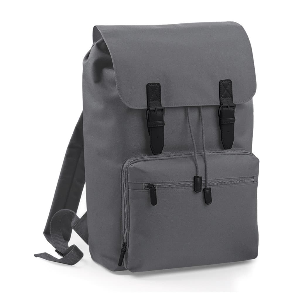 Bagbase Heritage Laptop Backpack Bag (Up To 17inch Laptop) (Pack of 2)