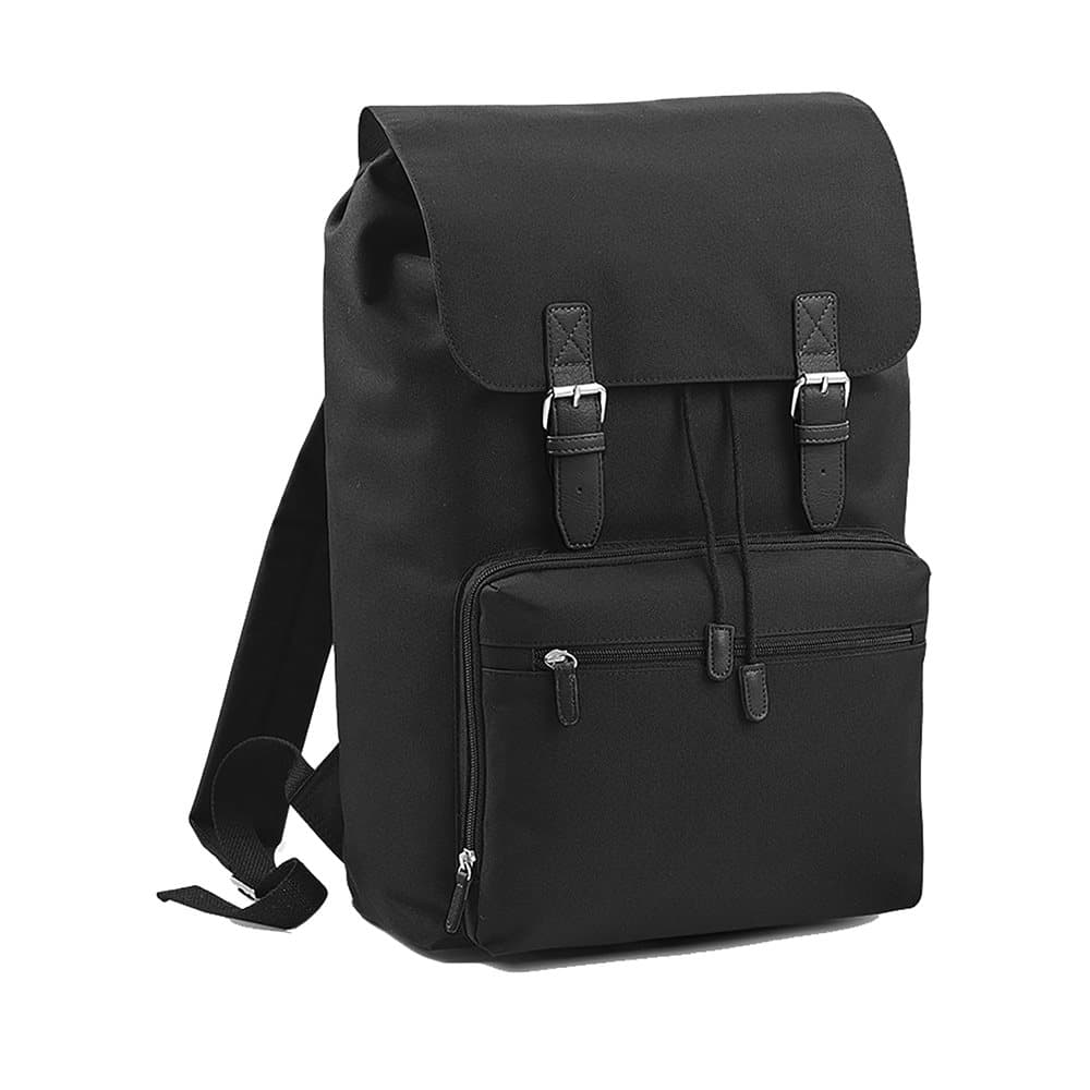 Bagbase Heritage Laptop Backpack Bag (Up To 17inch Laptop) (Pack of 2)