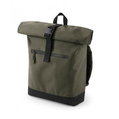 Bagbase Roll-Top Backpack / Rucksack / Bag (12 Litres) (Pack of 2)