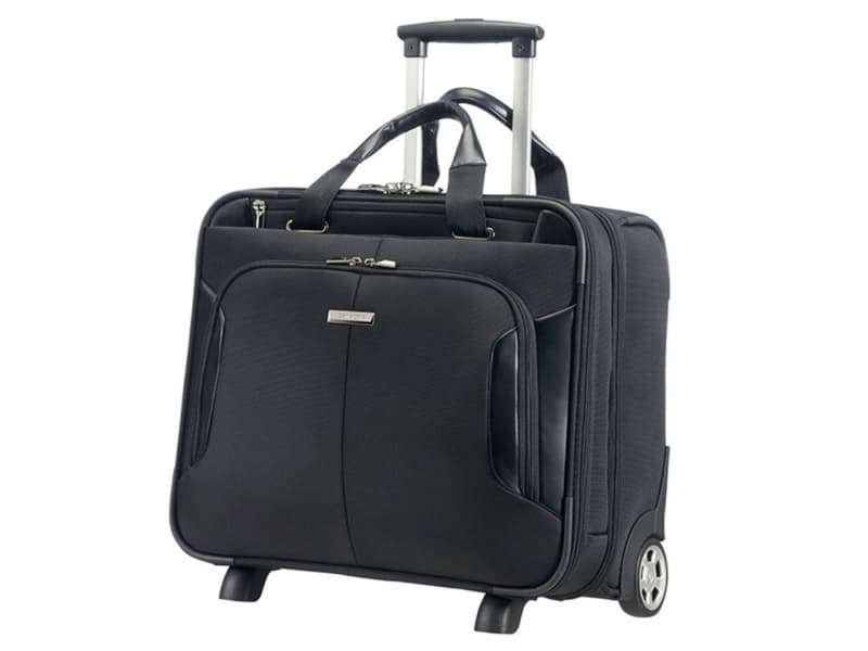 Samsonite XBR, Trolley case, 39,6 cm (15.6"), Skulderrem, 3,2 kg, Svart