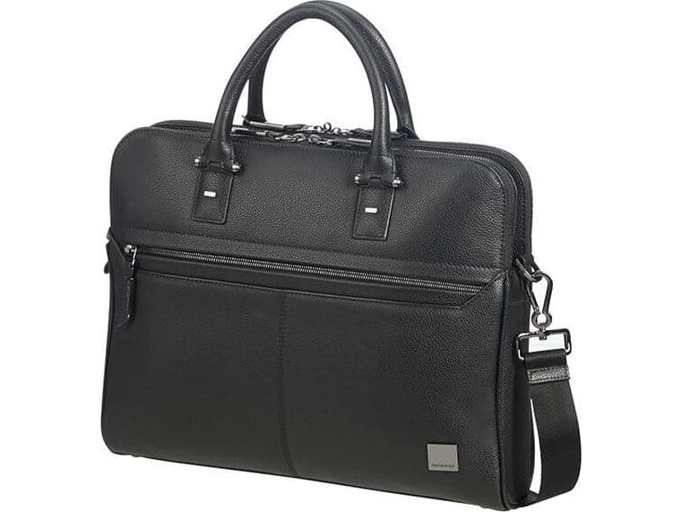 Samsonite Bailhandle Bag Samsonite CN509001 SENZIL 14.1 Comp, Tblt, Pocket, Black