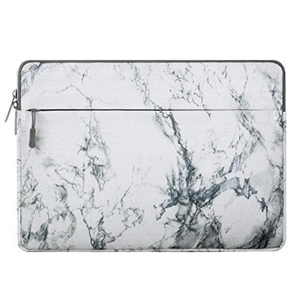 Laptopfodral 13" - White Marble