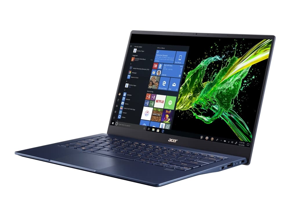 Acer Swift 5 SF514-54T-540A - Core i5 1035G1 / 1 GHz - Win 10 Home 64-bit - 8 GB RAM - 512 GB SSD NVMe - 14" IPS berøringsskjerm 1920 x 1080 (Full HD