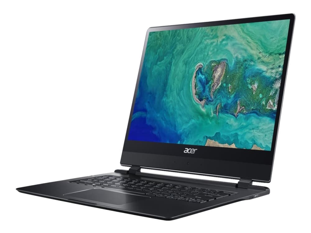 Acer Swift 7 SF714-51T-M7J5 - Core i7 7Y75 / 1.3 GHz - Windows 10 Home - 8 GB RAM - 256 GB SSD - 14" IPS berøringsskjerm 1920 x 1080 (Full HD) - HD G