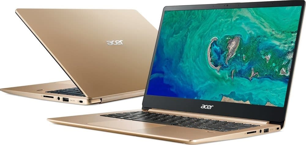 Acer Swift 1 - 14" | Pentium | 8GB | 128GB | Guld - BF20