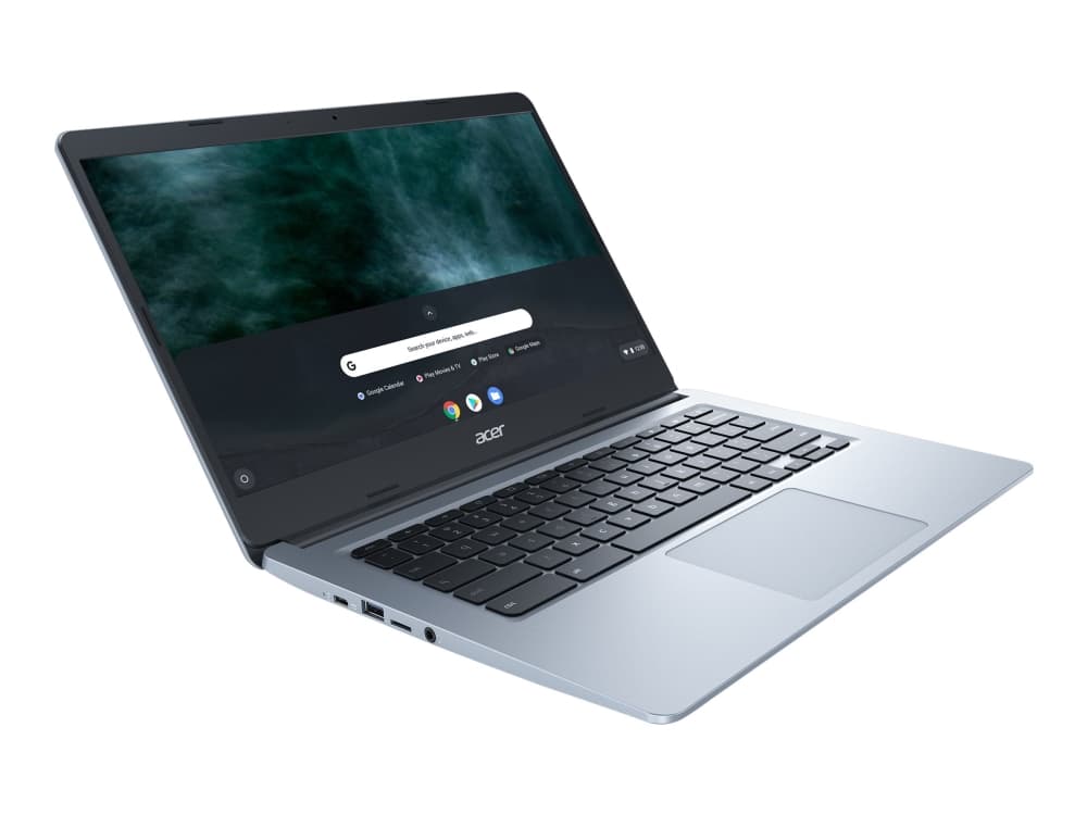Acer Chromebook 314 CB314-1H-C43D - Celeron N4000 / 1.1 GHz - Chrome OS - 4 GB RAM - 64 GB eMMC - 14" TN 1366 x 768 (HD) - UHD Graphics 600 - Wi-Fi,