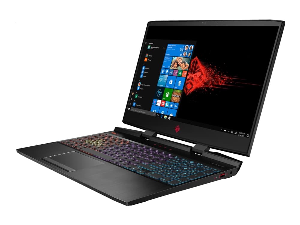 HP OMEN 15-dc1011no, 9:e generationens Intel® Core™ i5, 2,4 GHz, 39,6 cm (15.6"), 1920 x 1080 pixlar, 8 GB, 256 GB