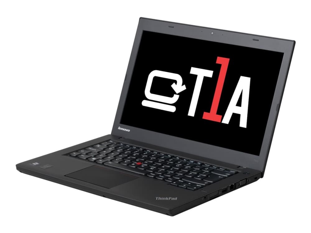 Lenovo ThinkPad T440 - Core i5 4300U / 1.9 GHz - Win 10 Pro 64-bit - 8 GB RAM - 180 GB SSD - 14" 1600 x 900 (HD+) - HD Graphics 4400 - Wi-Fi - svart