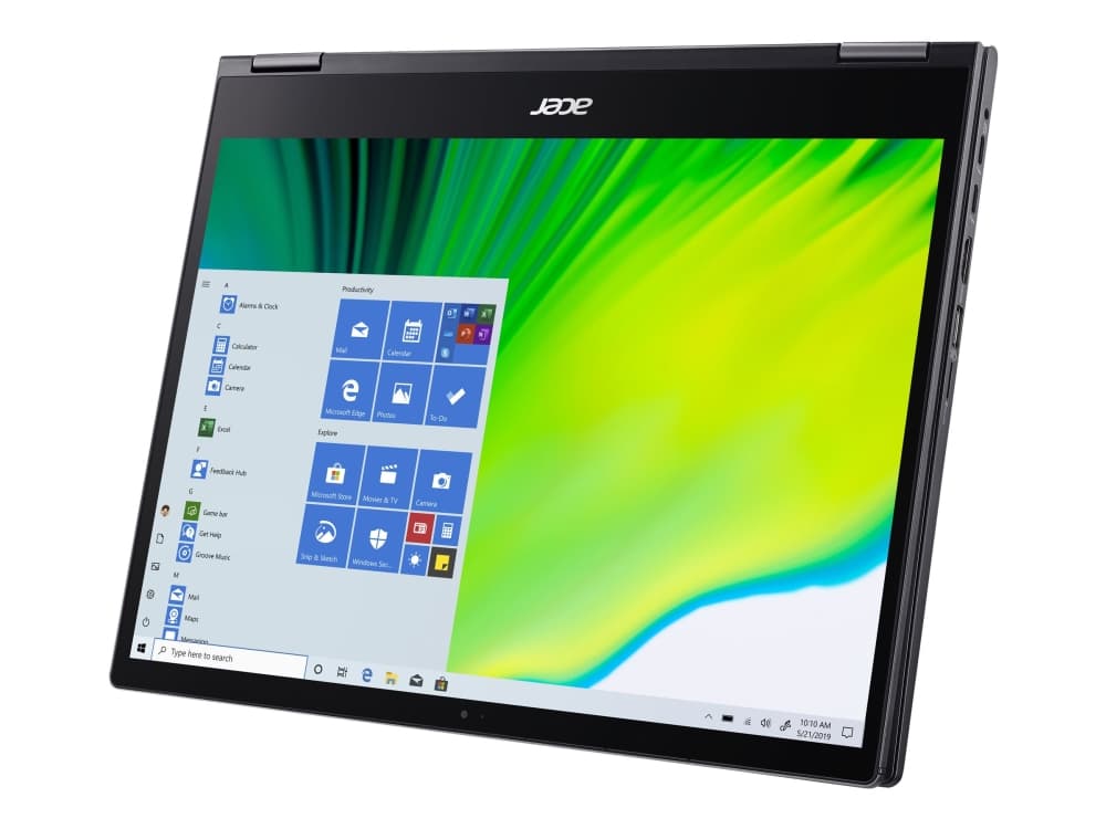 Acer Spin 5 SP513-54N-57RQ - Flippdesign - Core i5 1035G4 / 1.1 GHz - Win 10 Pro 64-bit - 8 GB RAM - 512 GB SSD - 13.5" IPS berøringsskjerm 2256 x 15