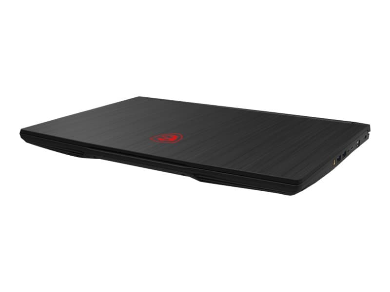 MSI GF65 10SDR 810NE Thin - Core i7 10750H / 2.6 GHz - Windows 10 - 8 GB RAM - 512 GB SSD NVMe - 15.6" 1920 x 1080 (Full HD) @ 144 Hz - GF GTX 1660 T