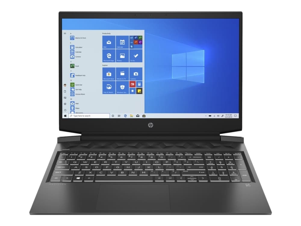 HP Pavilion Gaming 16-a0008no - Core i5 10300H / 2.5 GHz - Win 10 Home 64-bit - 16 GB RAM - 512 GB SSD NVMe - 16.1" IPS 1920 x 1080 (Full HD) - GF RT