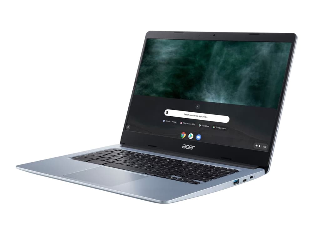 Acer Chromebook 314 CB314-1H-C8VP - Celeron N4020 / 1.1 GHz - Chrome OS - 4 GB RAM - 64 GB eMMC - 14" 1366 x 768 (HD) - UHD Graphics 600 - Wi-Fi 5, B