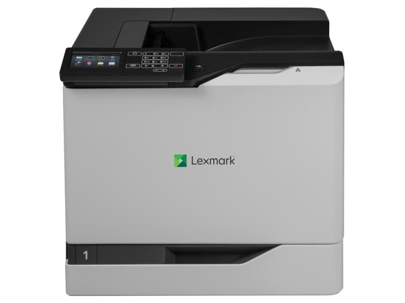 Lexmark CS820de - Skriver - farge - Dupleks - laser - A4/Legal - 1200 x 1200 dpi - inntil 57 spm (mono) / inntil 57 spm (farge) - kapasitet: 650 ark