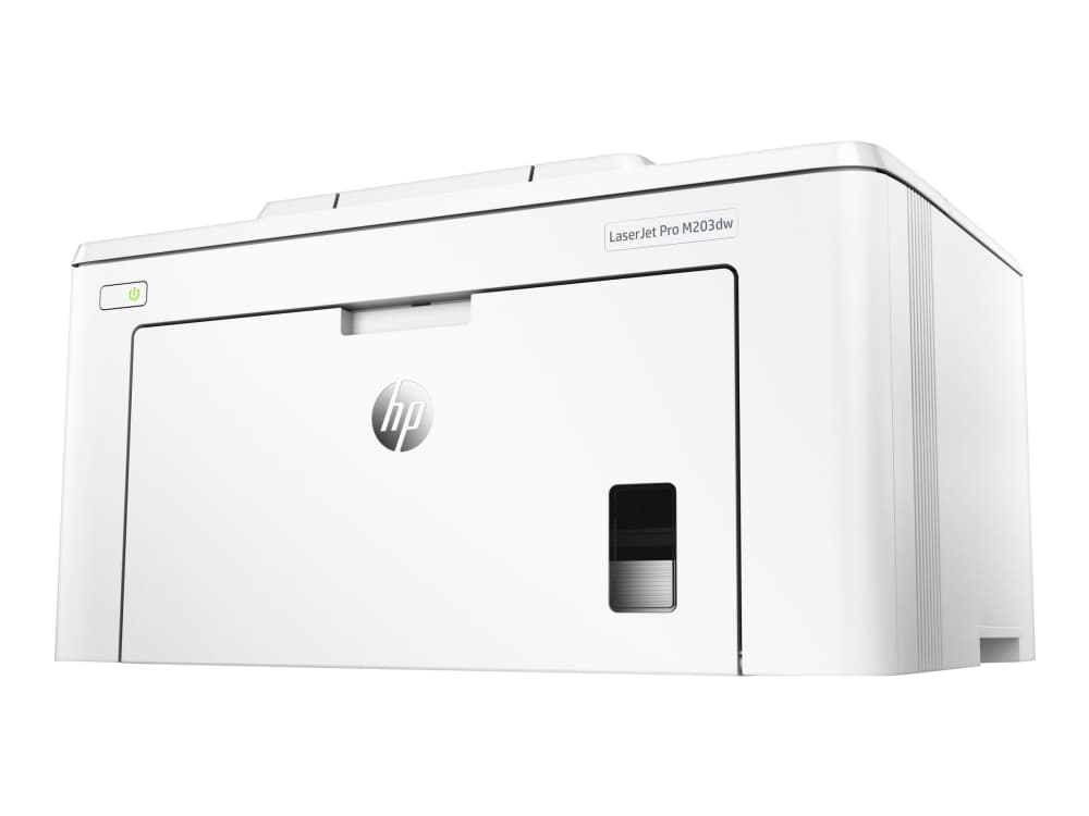 HP LaserJet Pro M203dw - Skrivare - svartvit - Duplex - laser - A4/Legal - 1200 x 1200 dpi - upp till 28 sidor/minut - kapacitet: 260 ark - USB 2.0,