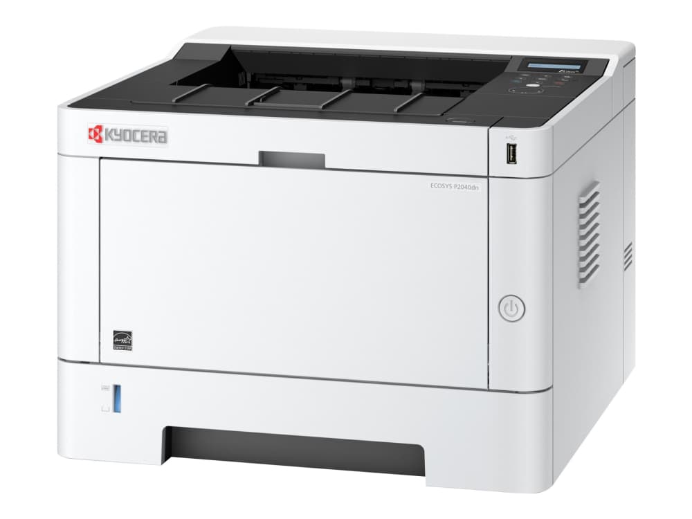 Kyocera ECOSYS P2040dn - Skrivare - svartvit - Duplex - laser - A4/Legal - 1200 dpi - upp till 40 sidor/minut - kapacitet: 350 ark - USB 2.0, Gigabit