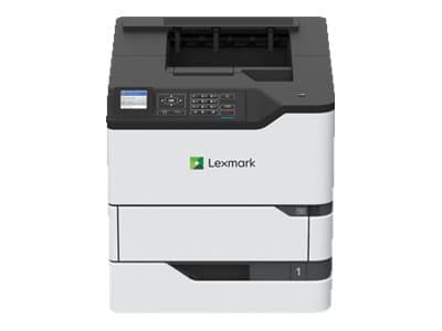 Lexmark MS821n - Skriver - S/H - laser - A4/Legal - 1200 x 1200 dpi - inntil 52 spm - kapasitet: 650 ark - USB 2.0, Gigabit LAN, USB 2.0 vert