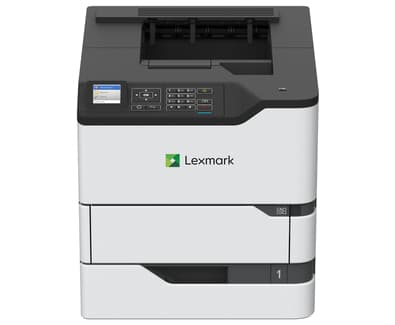 Lexmark MS825dn, Laser, 1200 x 1200 DPI, A4, 66 ppm, Dobbeltsidig utskrift, Svart, Hvit
