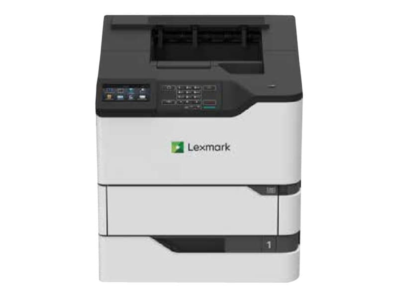 Lexmark MS826de - Skriver - S/H - Dupleks - laser - A4/Legal - 1200 x 1200 dpi - inntil 66 spm - kapasitet: 650 ark - USB 2.0, Gigabit LAN, USB 2.0 v