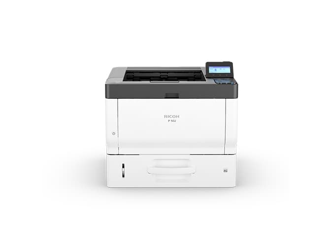 Ricoh P 502, Laser, 1200 x 1200 DPI, A4, 43 ppm, Nätverksförberedd, Vit