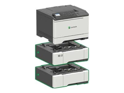 Lexmark C2535dw - Skriver - farge - Dupleks - laser - A4/Legal - 1200 x 1200 dpi - inntil 33 spm (mono) / inntil 33 spm (farge) - kapasitet: 250 ark