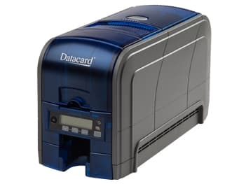 DataCard SD160, Färg-sublimering / Plast termiskt tryck, 500 kort/h, 150 kort/h, Svart, Blå, 100 ark, LCD