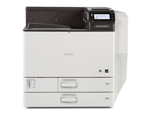 Bild av Ricoh Aficio SP C830DN - Skrivare - färg - Duplex - laser - A3/Ledger - 1200 dpi - upp till 45 sidor/minut (mono)/ upp till 45 sidor/minut (färg) - k