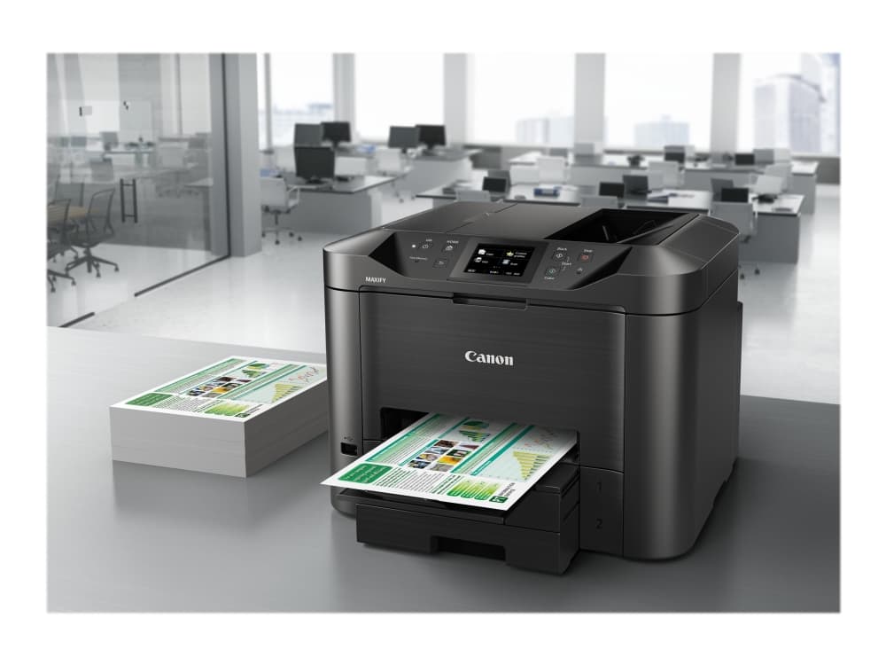Canon MAXIFY MB5450 - Multifunktionsskrivare - färg - bläckstråle - A4 (210 x 297 mm), Legal (216 x 356 mm) (original) - A4/Legal (media) - upp till
