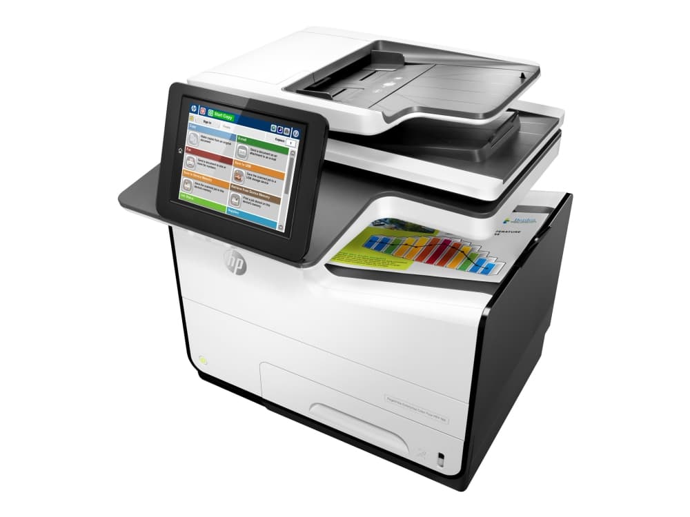 HP PageWide Enterprise Color Flow MFP 586z - Multifunktionsskrivare - färg - array i sidovidd - 216 x 356 mm (original) - A4/Legal (media) - upp till