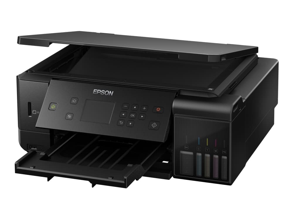Epson EcoTank ET-7700 - Multifunktionsskrivare - färg - bläckstråle - A4 (210 x 297 mm) (original) - A4/Legal (media) - upp till 32 sidor/minut (utsk