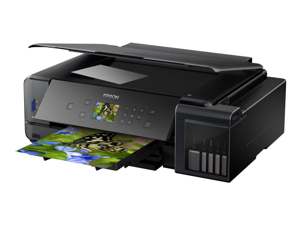 Epson EcoTank ET-7750 - Multifunktionsskrivare - färg - bläckstråle - Letter A (216 x 279 mm)/A4 (210 x 297 mm) (original) - A3 (media) - upp till 28