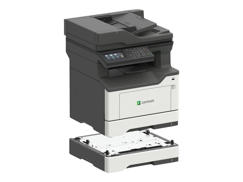 Lexmark MX421ade - Multifunksjonsskriver - S/H - laser - 215.9 x 355.6 mm (original) - A4/Legal (medie) - opp til 40 spm (kopiering) - opp til 40 spm