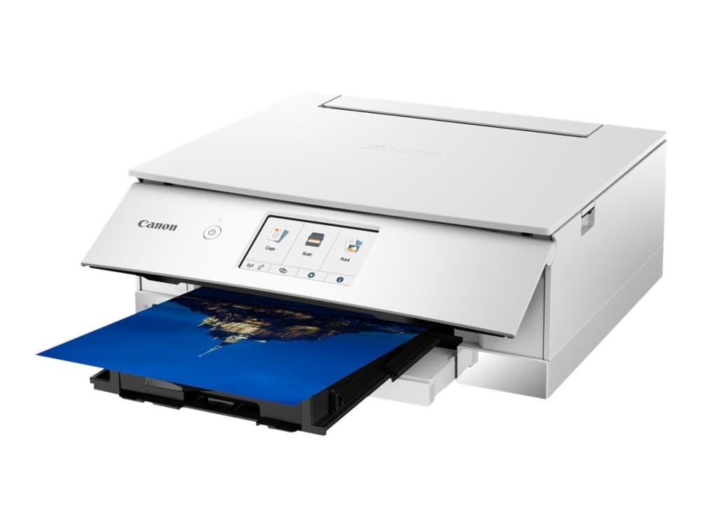 Canon PIXMA TS8351 - Multifunktionsskrivare - färg - bläckstråle - 216 x 297 mm (original) - A4/Legal (media) - upp till 15 ipm (bilder per minut) (u
