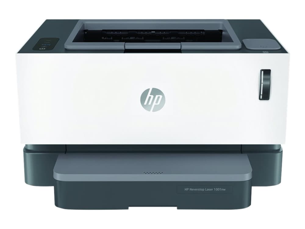 HP Neverstop 1001nw Cartridge-Free Laser Tank - Skrivare - svartvit - laser - A4/Letter - 600 x 600 dpi - upp till 20 sidor/minut - kapacitet: 150 ar