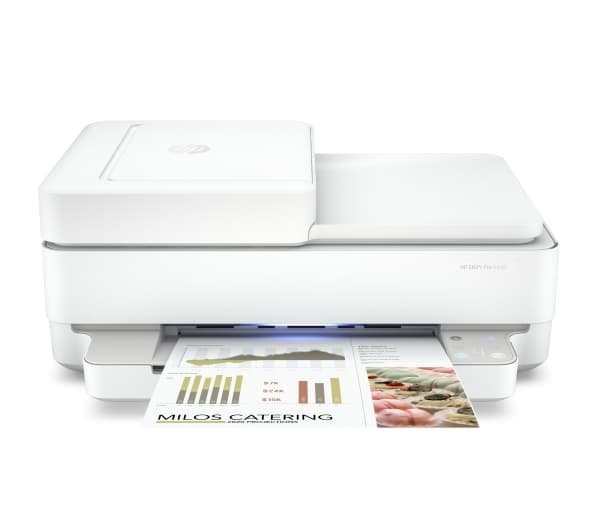 HP ENVY Pro 6420, Termisk bläckstråle, Färgutskrift, 4800 x 1200 DPI, Färgkopiering, A4, Grå, Vit